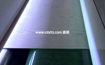 壓紋密度板滾涂UV滲透底漆半固化.jpg 壓紋密度板滾涂UV滲透底漆半固化.jpg